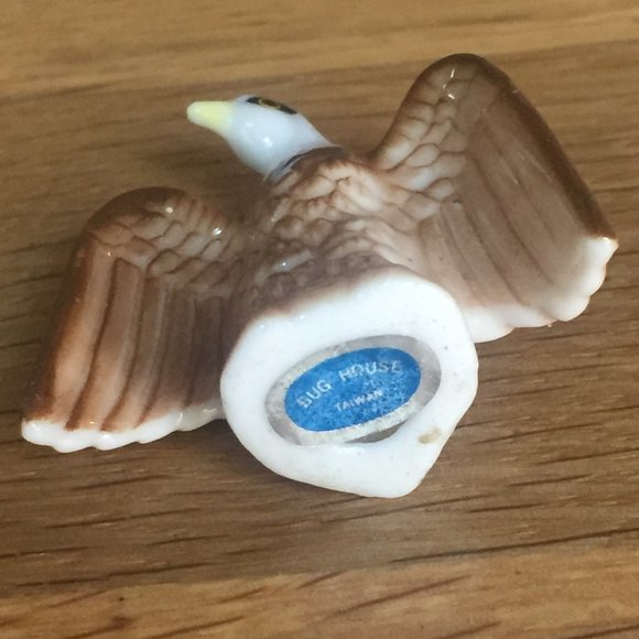 VTG Eagle Collection Pewter Porcelain Plush Lot 11 - Picture 4 of 16